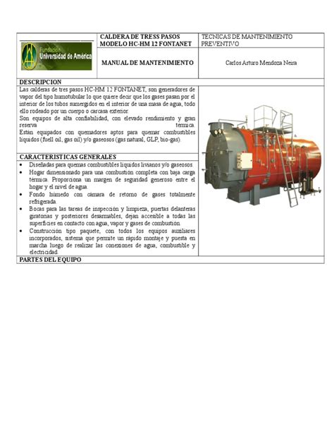 Calderas PDF Combustión Combustibles - Scribd