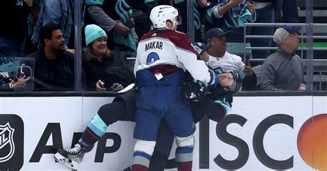 Cale Makar suspended one game for hit on Jared McCann in Game 4 of Avalanche-Kraken playoff series