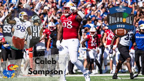 Caleb Sampson the massive defensive lineman from Kansas recently sat down with NFL Draft Diamonds Nick DiMeglio for this exclusive Zoom Interview. After perf... . 