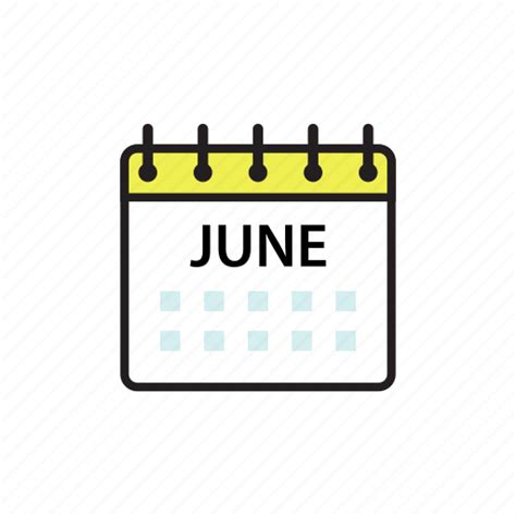 Calendar, jun, june, month icon