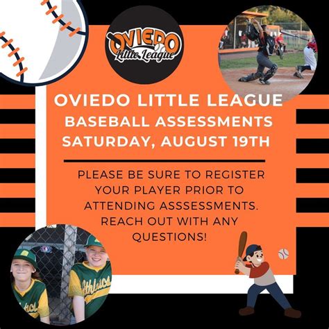 Calendar - Oviedo Little League