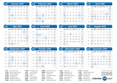Calendar 2006 Image & Photo (Free Trial) Bigstock