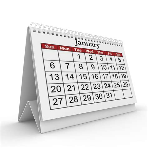 Calendar 3D Model 6 .3ds .max .dxf .fbx .obj Free3D