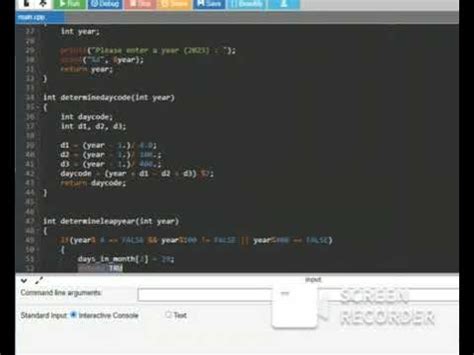 Calendar Application Project Using C Language Studytonight
