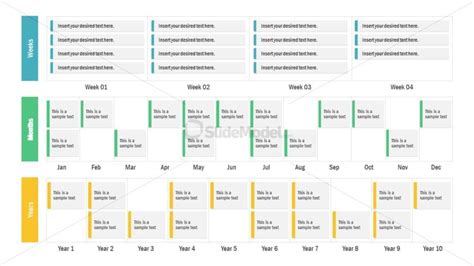 Calendar Card Schedule for Projects PPT SlideModel