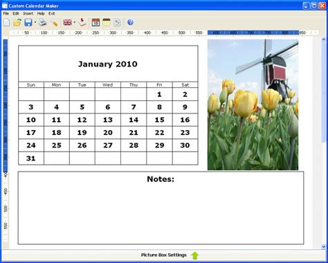 Calendar Chart Maker Cele Meggie