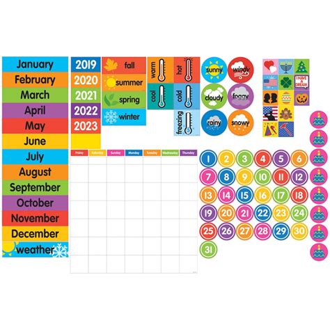 Calendar Date Magnets
