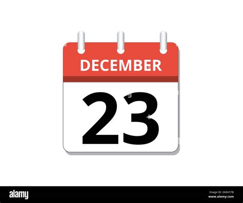 Calendar For December 23rd