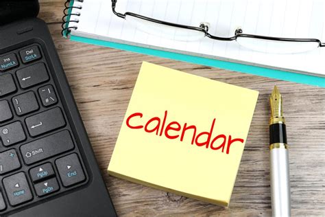 Calendar Free of Charge Creative Commons Post it Note image