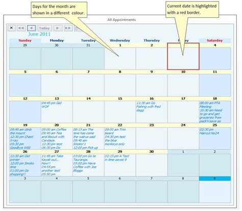 Calendar Modules
