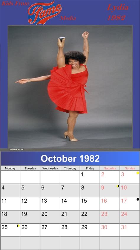 Calendar October 1982