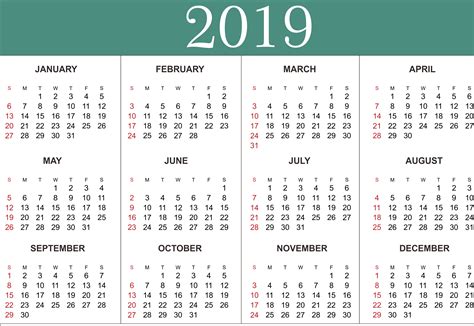 Calendar Of All Years