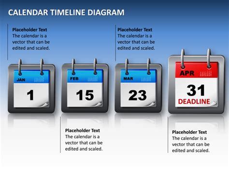 Calendar PowerPoint Diagrams