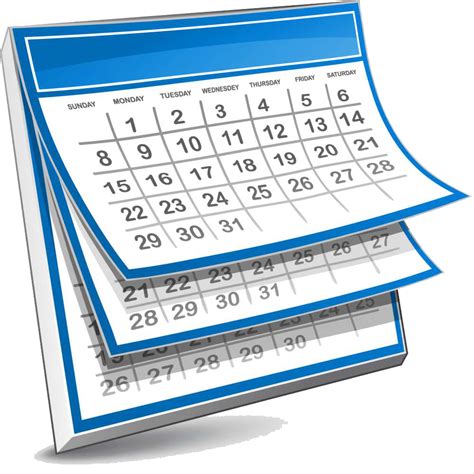 Calendar Transparen