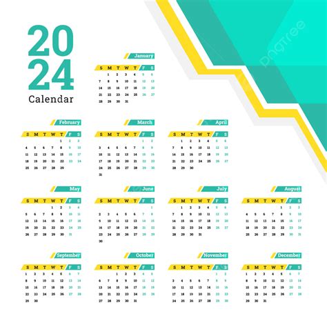 Calendar design vector Free Vector