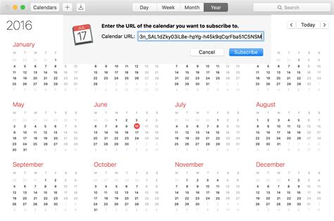 Calendar subscriptions. I've gone to File/Account Settings/Internet Calendars and pasted the URL copied from Google as the 'Secret address in iCal format'. No luck. I've deleted the calendar in Outlook, reset the address in Google, re-added. 