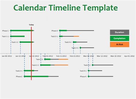 Calendar timeline. Downloadable and Printable 8.5 x 11 half-page Excel calendar with a portrait design for a 2024 one-page project timeline scheduler. The calendar was made with running months and plenty of grid area for noting plans. After adjusting the print parameters, the organizer can be printed on an A3 sheet. Customize Download 