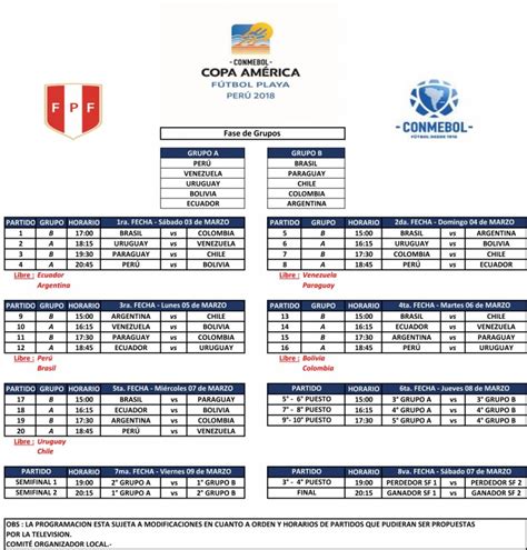 Calendario de partidos de fútbol playa fonbet.