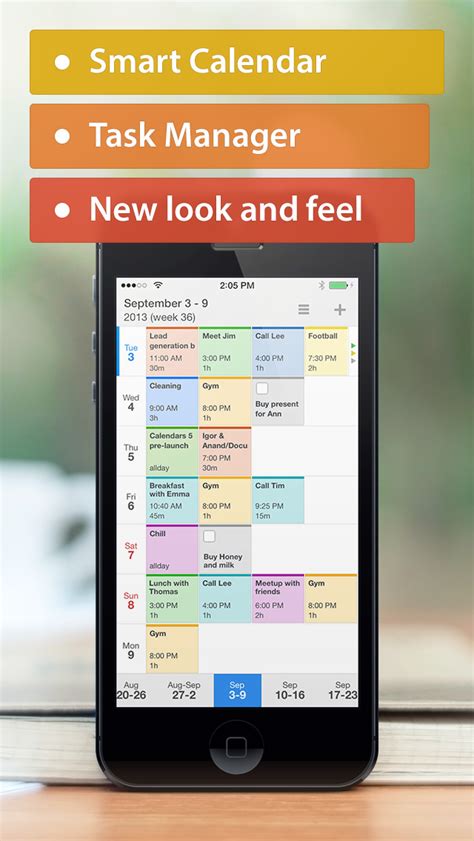 Calendars 5 Smart Calendar and Task Manager with Google Calendar Sync