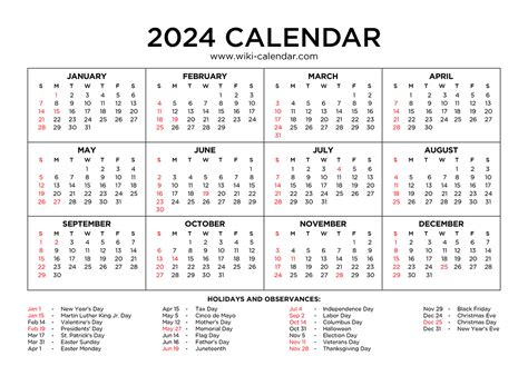Calender Wikipedia