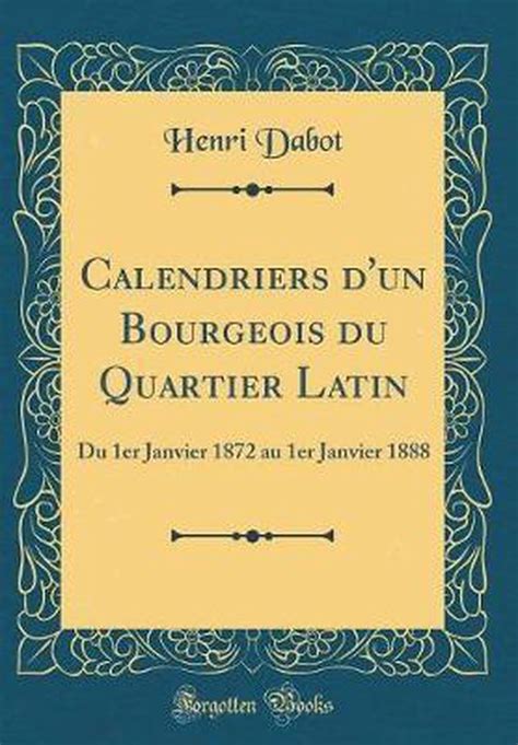 Calendriers d'un bourgeois du quartier latin. - The manual of strategic planning for museums by gail dexter lord.
