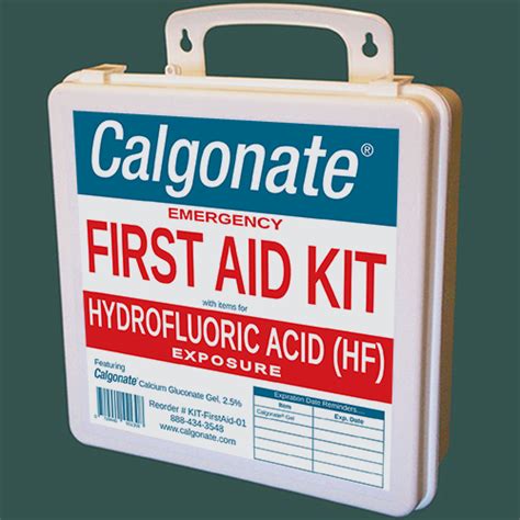 Calgonate HF First Aid Kit – HFAcidSafety.com