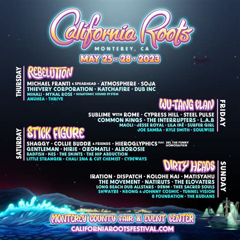 Cali Roots 2023 Lineup