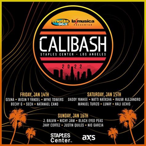 Feid (pictured performing during the second day of the two-day music festival, Calibash, at the Crytpo.com Arena in Los Angeles on Sunday, Jan. 22, 2023) is set to perform at Calibash 2024 at the ...