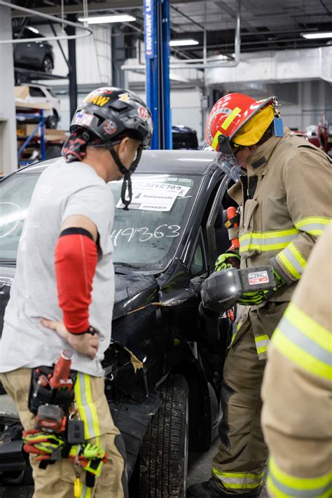Caliber Collision First Rate Extrication Event for First Responders