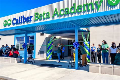 Caliber beta academy. You will be notified by the end of the day that your scholar has either received a seat or been placed on the waiting list. Open Enrollment dates are January 30, 2024 to February 28, 2024. If you would like more information about the school and a tour, please attend one of our next Parent Interest Meetings at the Flagship Campus in the ... 