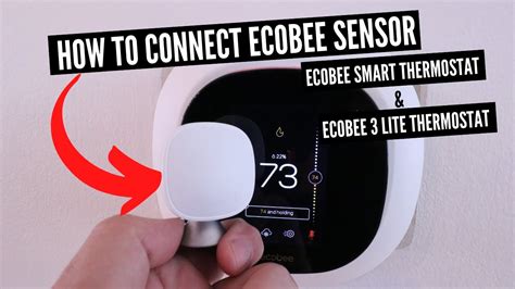 The ecobee will first start with the temperature sensor calibrati