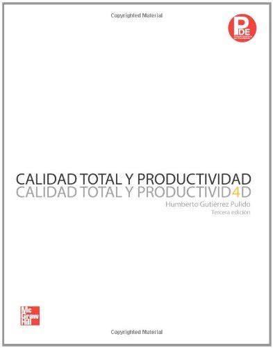 Calidad total y productividad édition espagnole. - Oet writting samples for nurse materials.