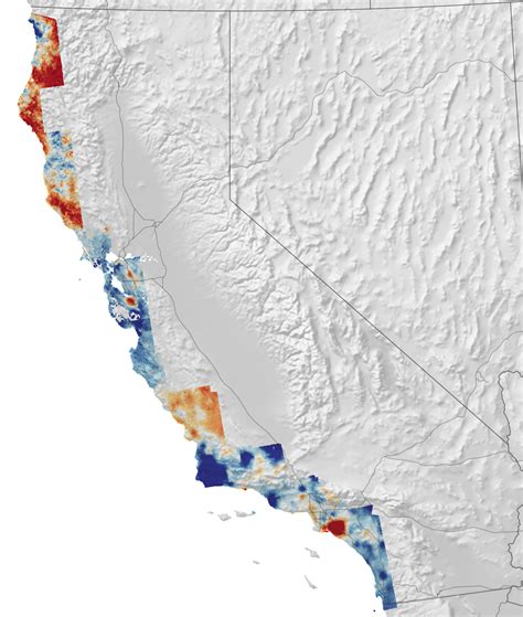 California’s Rising and Sinking Coast - NASA Earth Observatory