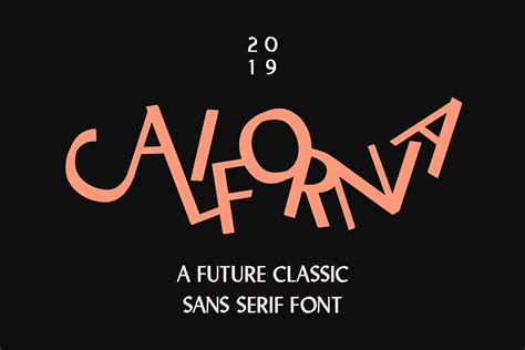 California A Future Classic Font Classic fonts, Classic sans serif