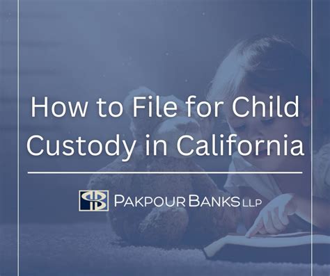 California Child Custody Process: 8 Steps to Final Orders