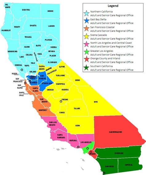 California County Zip Code Map