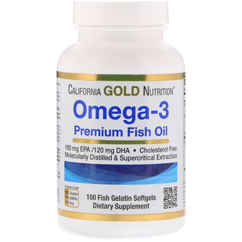 California Gold Nutrition Omega 3 فوائد {G040NW}