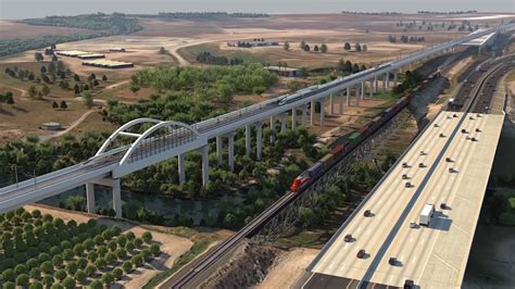 California High-Speed Rail completes signature viaduct bridge in Fresno