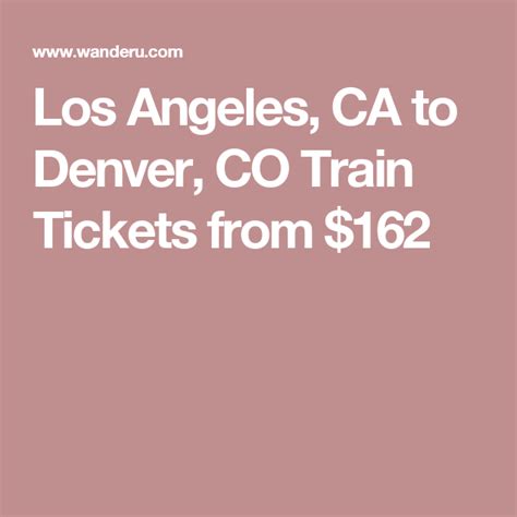 California Train Tickets - Book Trains Online Wanderu