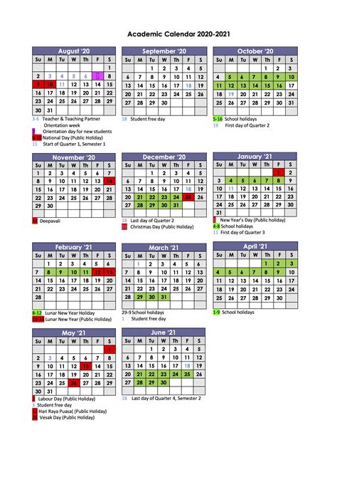 California Virtual Academy Calendar