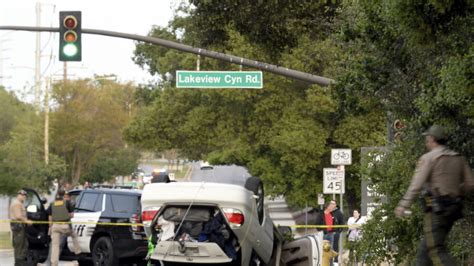 California boy dies when stabbing suspect’s car hits teens