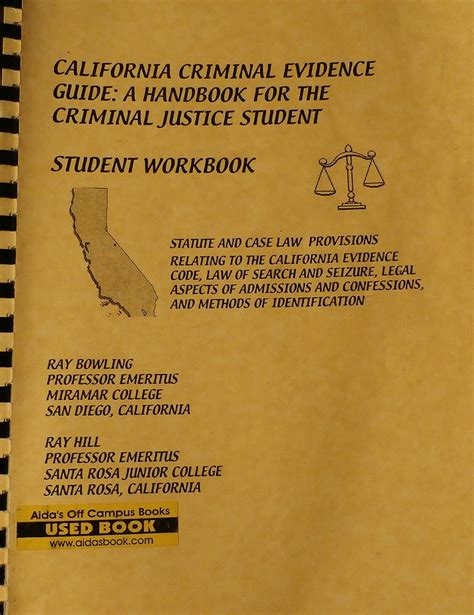 California criminal evidence guide a handbook for the criminal justice. - Forcella ktm wp 48 manuale 2006.