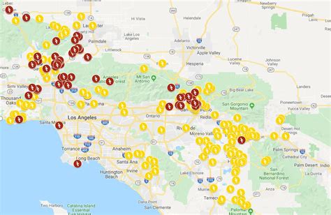 Live Outage Map Near Commerce, Los Angeles County, California. The most recent Southern California Edison outage reports came from the following cities: East Los Angeles, Los Angeles, Gardena, Huntington Park, Long Beach, Pasadena, Paramount, Anaheim, Montebello, Compton, Arcadia, El Monte, Alhambra, Inglewood and Buena Park.. 