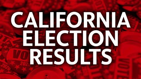 California election: Is