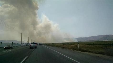 The Fairview fire near Hemet. Two people died while fleeing flames on 