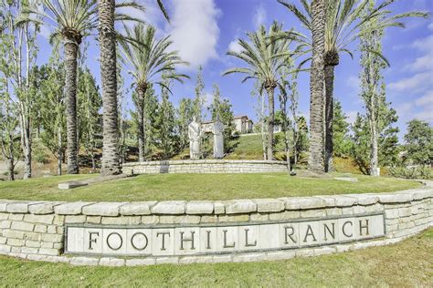 California foothill ranch. Foothill Ranch, CA Housing Market. The Foothill Ranch housing market is very competitive. The median sale price of a home in Foothill Ranch was $1.2M last month, up 30.4% since last year. The median sale price per square foot in Foothill Ranch is $594, up 12.1% since last year. Trends. 