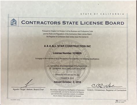 California general contractor license. Things To Know About California general contractor license. 