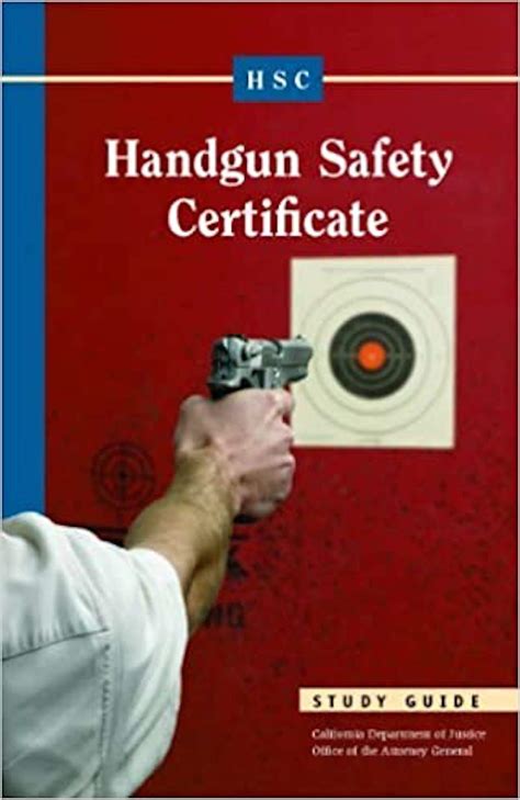 California handgun safety certificate study guide. - Rompetacones y cuentos y más cuentos.
