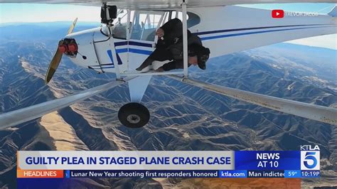 California man admits to deliberately crashing plane to get YouTube views