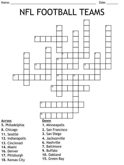 We have the answer for Baltimore NFL team crossword clue in case you’ve been struggling to solve this one!Crossword puzzles can be an excellent way to stimulate your brain, pass the time, and challenge yourself all at once. Of course, sometimes there’s a crossword clue that totally stumps us, whether it’s because we are unfamiliar with the …. 